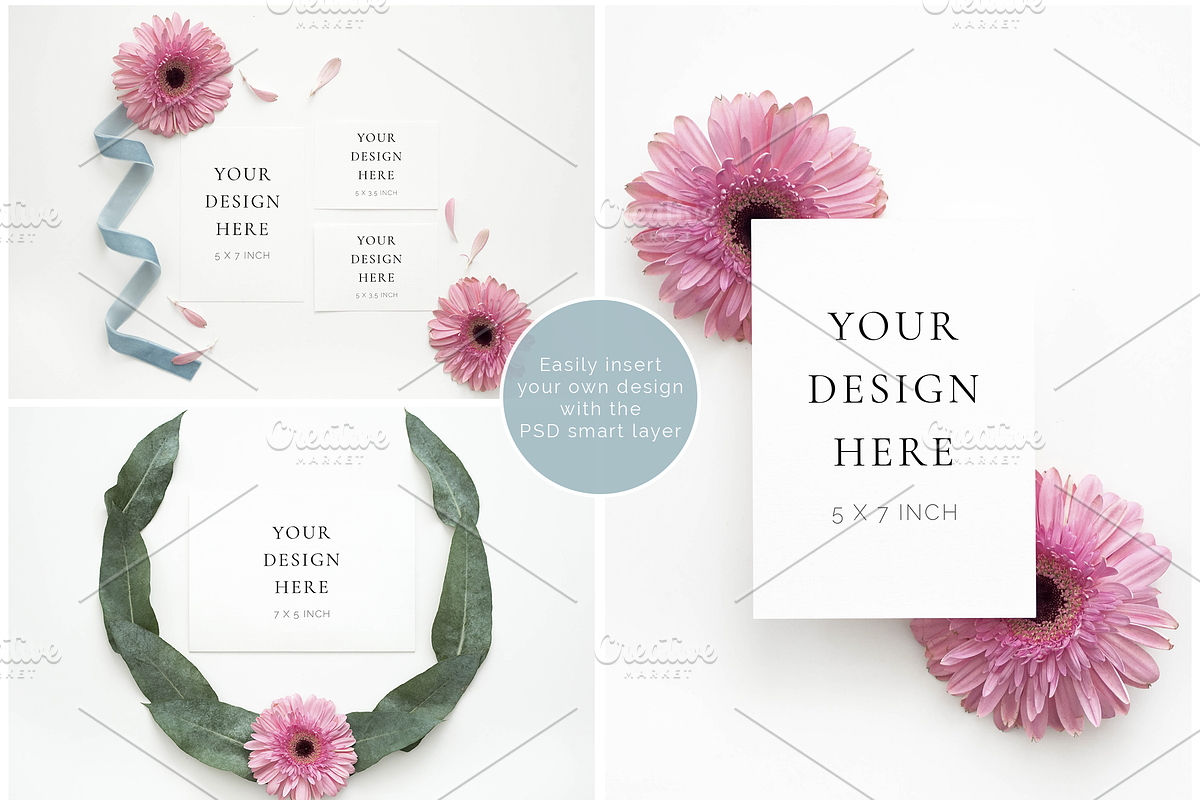 The Feminine Floral Bundle, a Print Template by Imperium Nordique (Photo 3 of 5)