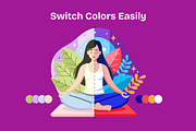 Women Day Illustrations Set, a Person Illustration by Brickclay (Thumbnail 6 of 13)