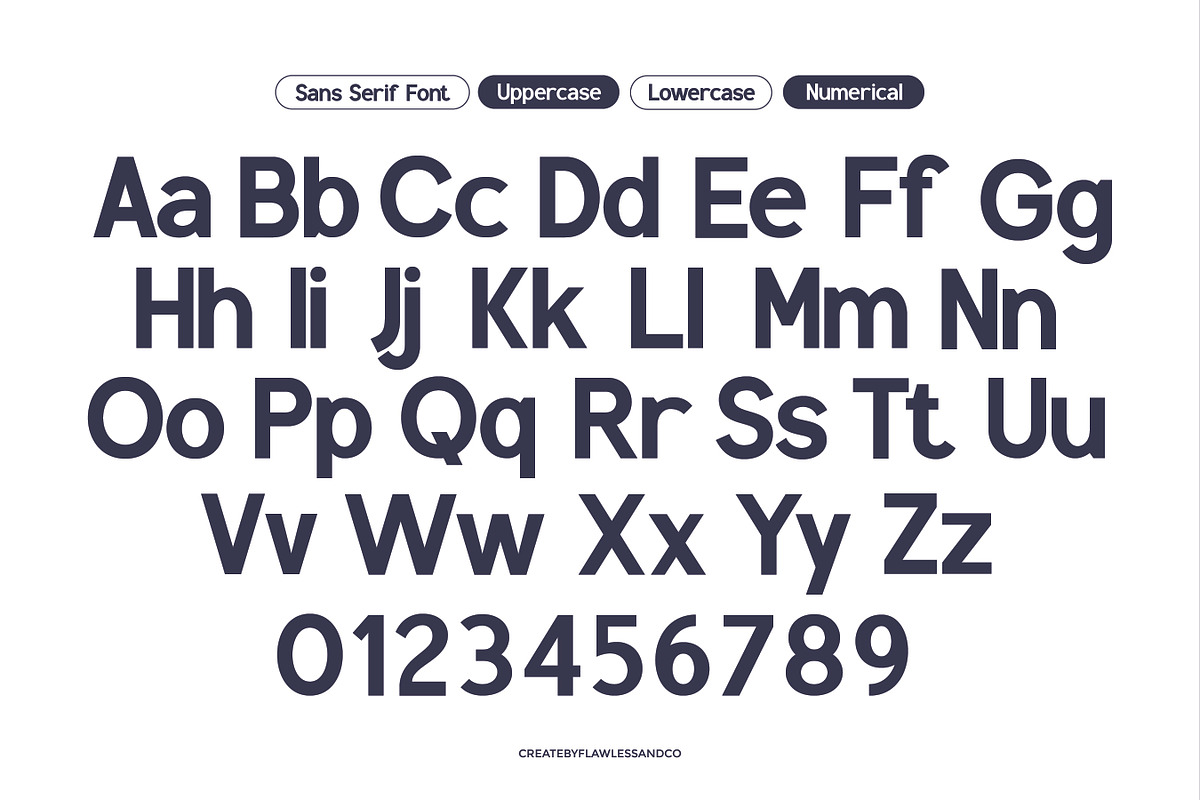 Belove - Sans Serif Font, a Sans Serif Font by Flawless And Co (Photo 9 of 10)