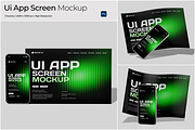 UI App Screen Mockup, an iPhone Mockup by Bartama Graphic (Thumbnail 1 of 5)