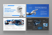 Futuristic Presentation Template, a Presentation Template by BrandPacks (Thumbnail 2 of 7)