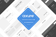 Axure responsive Ecommerce template2, a Wireframe Template by Humble UX (Thumbnail 1 of 5)