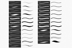 Procreate Brushes - Liners & Pencils