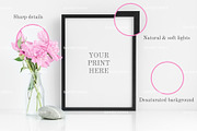 Frame mockup 30x40 12x16 3:4 peony, a Print Template by Grace White (Thumbnail 2 of 4)