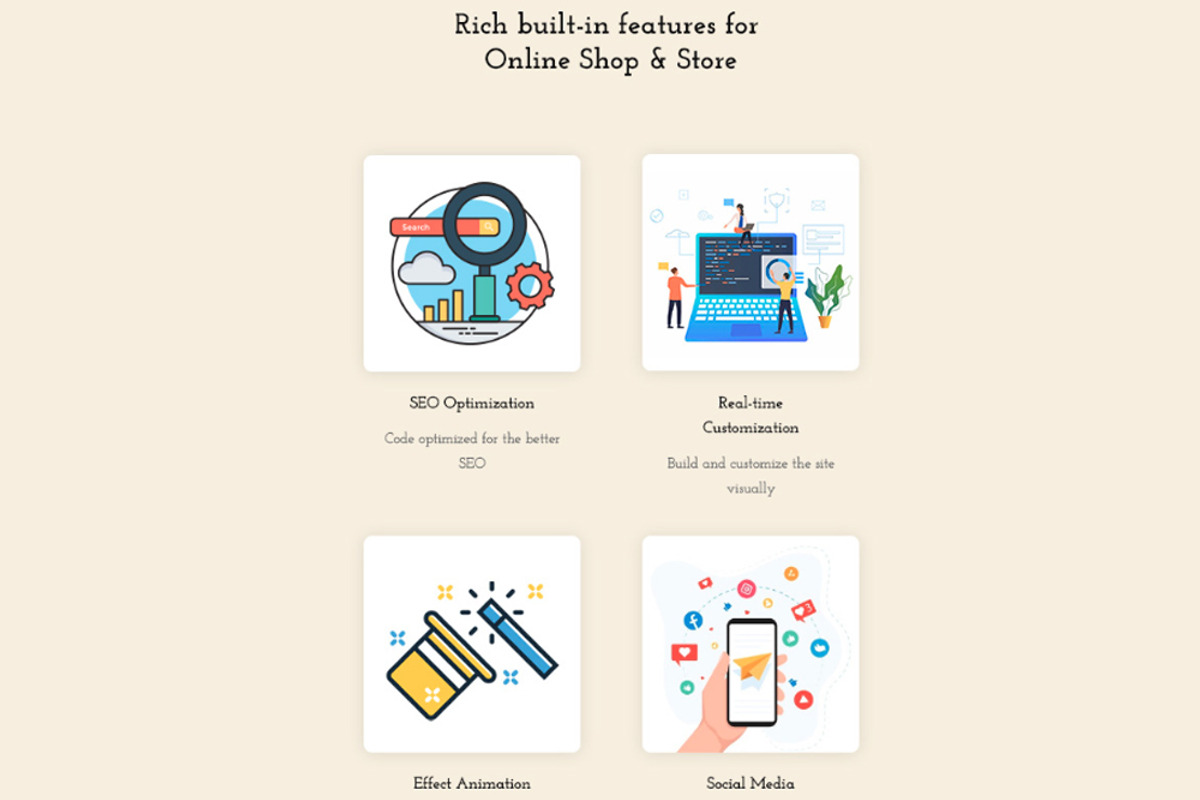Leo Giftsend - Gifts and Souvenirs, a Bootstrap Template by LeoTheme (Photo 6 of 11)