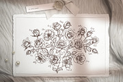 rose | botanical illustrations, an Illustration by Sophia J Caldwell (Thumbnail 15 of 23)