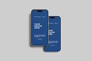iPhone 16 Pro Max Mockup, an iPhone Mockup by Graphiculon (Thumbnail 11 of 11)