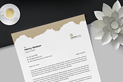 Letterhead Layout, a Stationery Template by MightyDesign (Thumbnail 4 of 8)