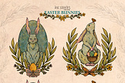 Easter Bunnies, an Animal Illustration by Ink Stories (Thumbnail 9 of 21)