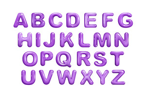 Alphabet 3D Illustration, an Object Illustration by alexdndz
