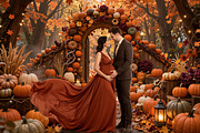 Enchanted Autumn Digital Backdrops, a Background Graphic by 3Motional (Thumbnail 5 of 19)