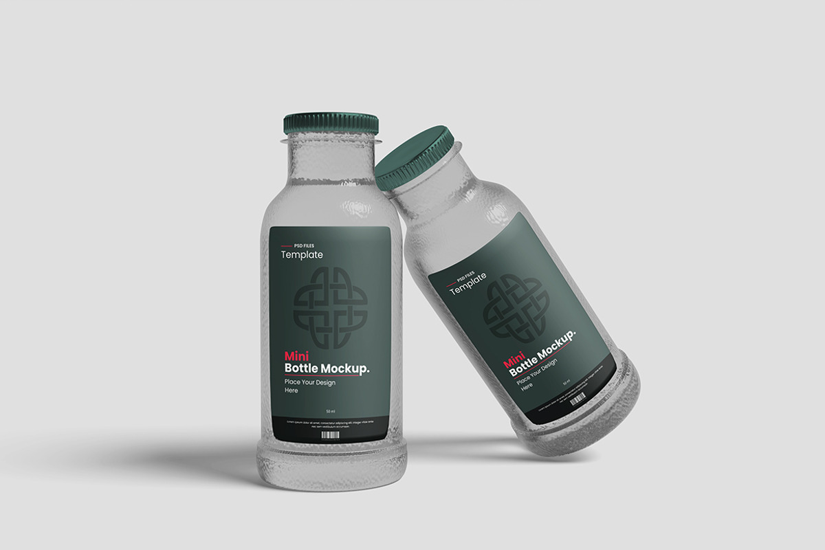 Glass Bottle Mockup, a Product Mockup by bimockup (Photo 5 of 6)