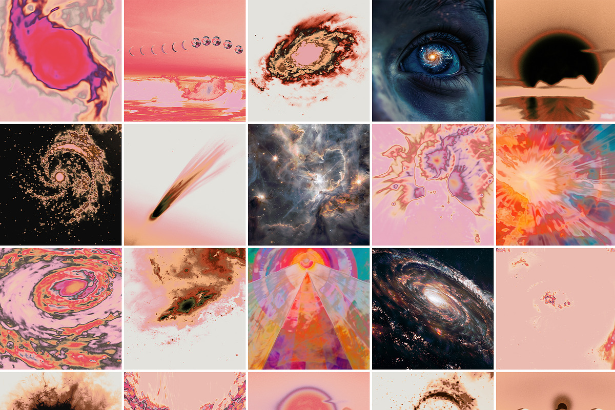100 Ethereal Grainy Gradients, a Background Graphic by Purple (Photo 8 of 9)
