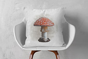 Mushroom Illustration, a Decorative Illustration by Digital Art Downloads (Thumbnail 2 of 4)