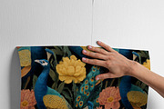 Peacock Seamless Pattern Bundle, a Pattern Graphic by AYAKA Studio Co. (Thumbnail 6 of 13)