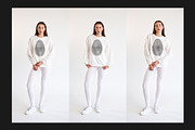 Leggings and Sweatshirt Mockup, a Bottom Mockup by Freeman Studio (Thumbnail 9 of 16)