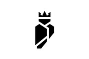Owl Crown Logo, a Branding & Logo Template by Buqancreative (Thumbnail 1 of 2)