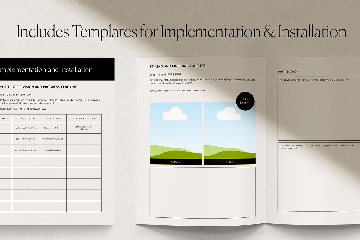 Interior Designer Service Guide, a Marketing Template by HelloKarla (Photo 6 of 10)