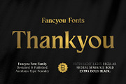 Fancyou Fonts Family, a Serif Font by Asenbayu (Thumbnail 15 of 15)