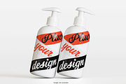 Cosmetic pump mockup bundles, a Cups & Container Mockup by Ambo Ampeng (Thumbnail 24 of 32)