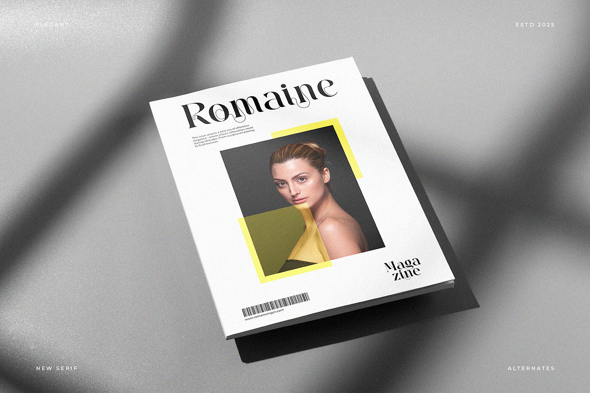 Bahena – Elegant Display Serif Font, a Serif Font by BrandSemut (Photo 3 of 10)