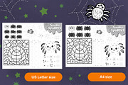 Black and white Halloween Playmats, an Education Illustration by Ksenya Savva (Thumbnail 4 of 6)