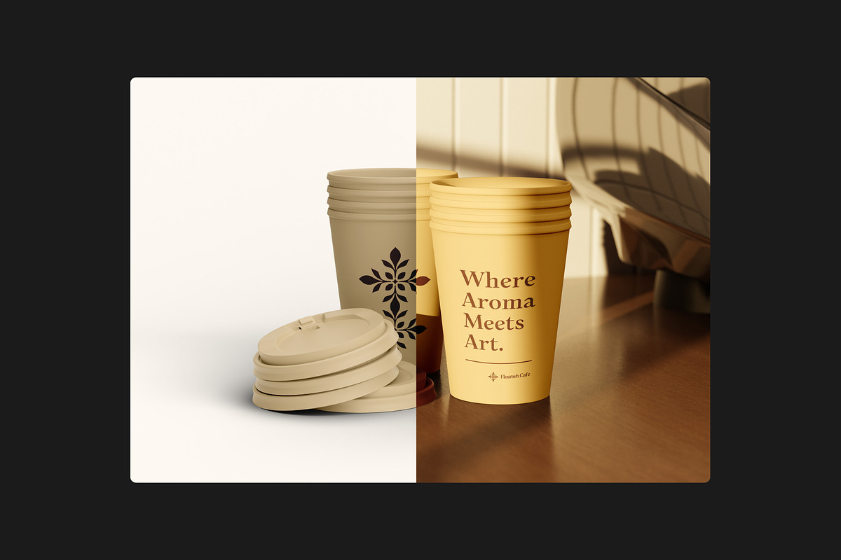 Cafe Set - Branding Mockup, a Packaging Mockup by Arvalamockup (Photo 4 of 13)
