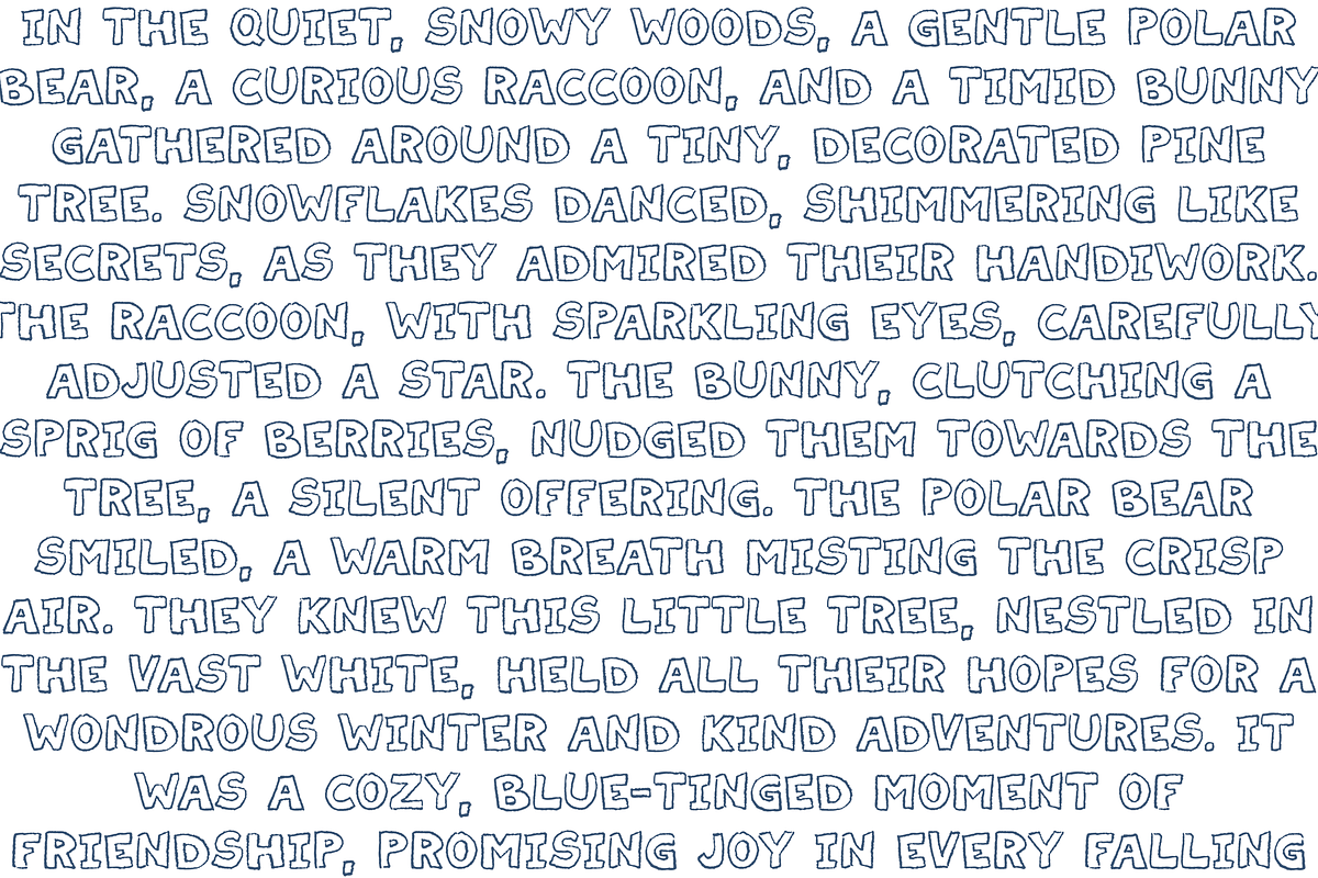 Kindergarten Krayon Font, a Font by Mint Pixels (Photo 6 of 7)