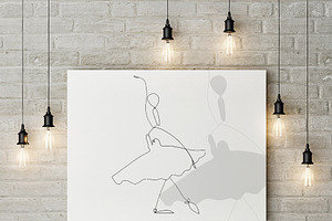 Set of Ballerinas