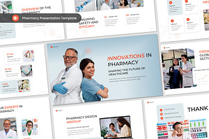 Pharmacy Presentation PowerPoint, a Presentation Template by Antstheme