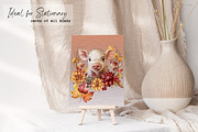 Watercolor Autumn | Fall Animals, a Seasonal Illustration by Dazzling Art Boutique (Thumbnail 8 of 11)