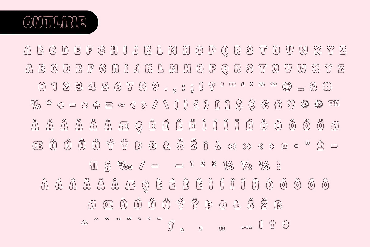 Fox Kind : 5 Font Styles, a Symbol Font by Fox7 By Rattana (Photo 12 of 14)