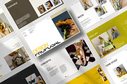Brand Proposal Presentation Template, a Presentation Template by CreativexGenius (Thumbnail 2 of 9)
