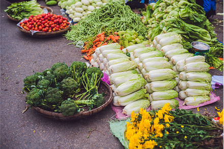 The variety of vegetables in the, a Food & Drink Photo by Elizaveta Galitskaya