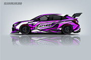 RACING CAR WRAP DESIGN, a Graphic by Liveryworks (Thumbnail 5 of 5)