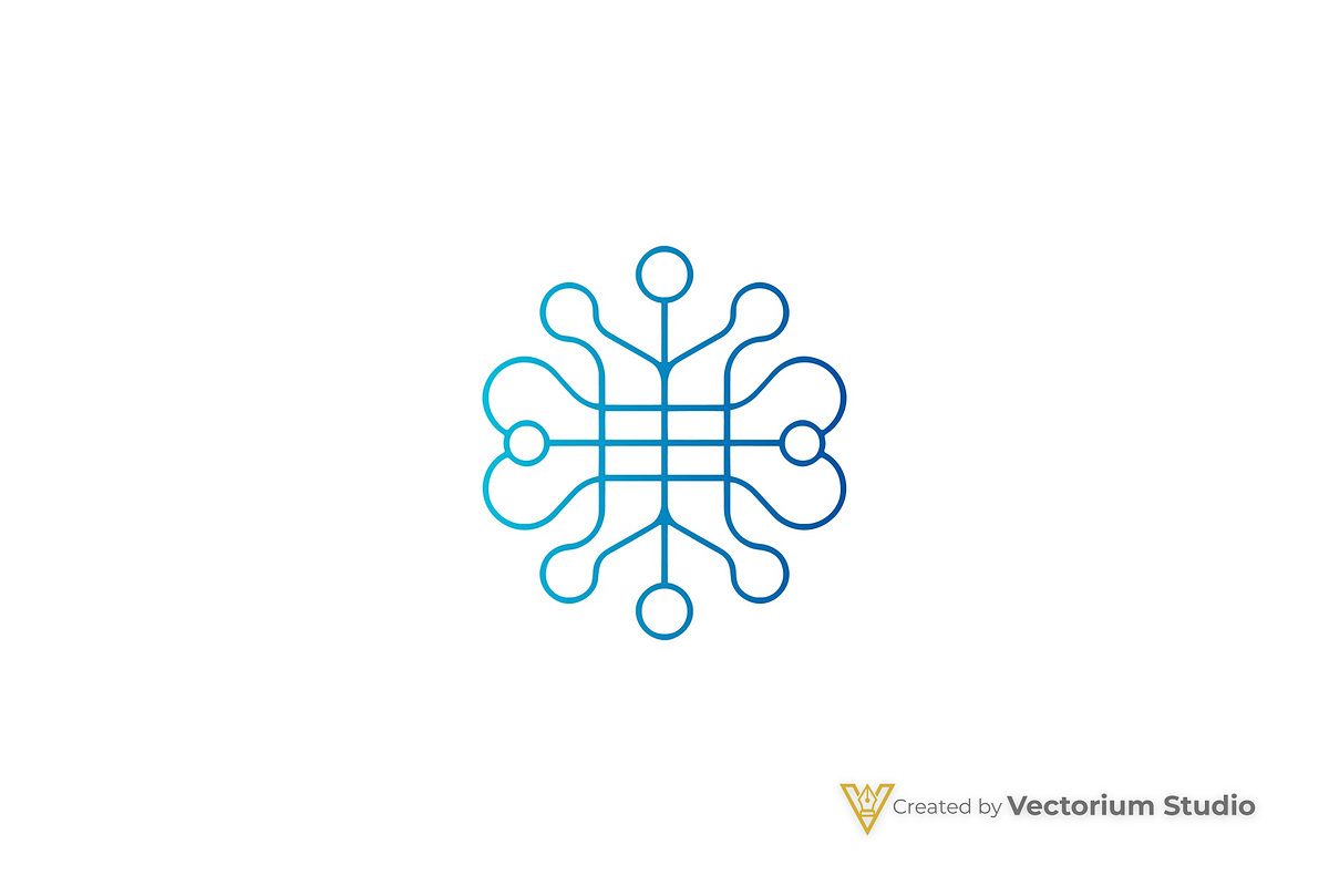 Abstract Network Logo, a Branding & Logo Template by Vectorium Studio (Photo 1 of 16)
