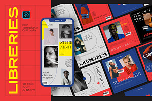 LIBRERIES - Brand Instagram Pack