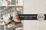 Air Bnb Welcome Book Canva Template, a Brochure Template by Design House (Thumbnail 1 of 10)