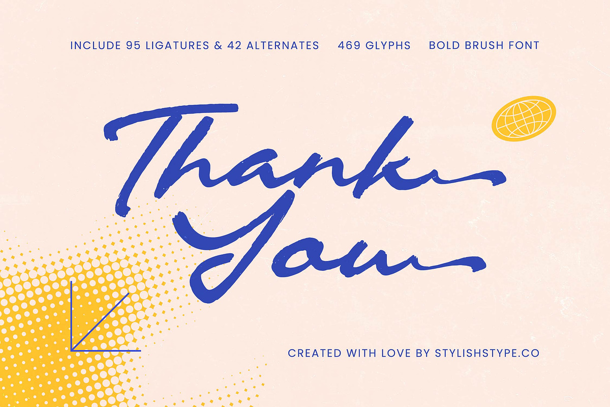 Static Kingston Bold Brush Font, a Script Font by stylishtype.co (Photo 20 of 20)