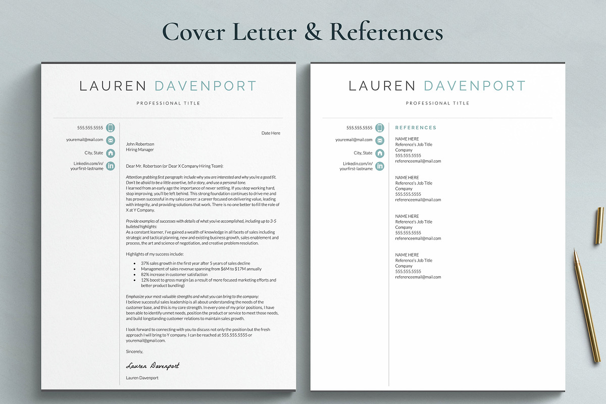 Marketing Resume Template for Google, a Resume Template by Get Landed (Photo 5 of 11)