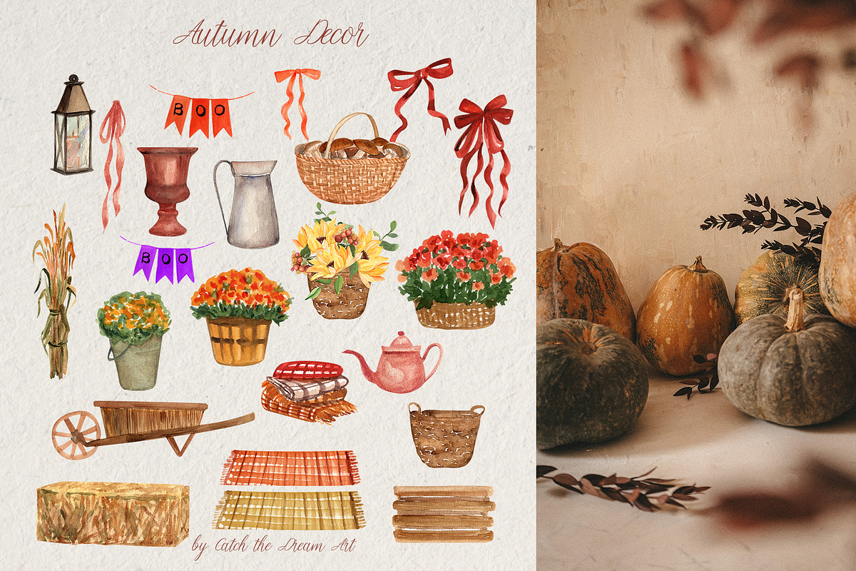 Little Autumn Mysteries Cottagecore, a Seasonal Illustration by Catch the Dream Art (Photo 10 of 13)