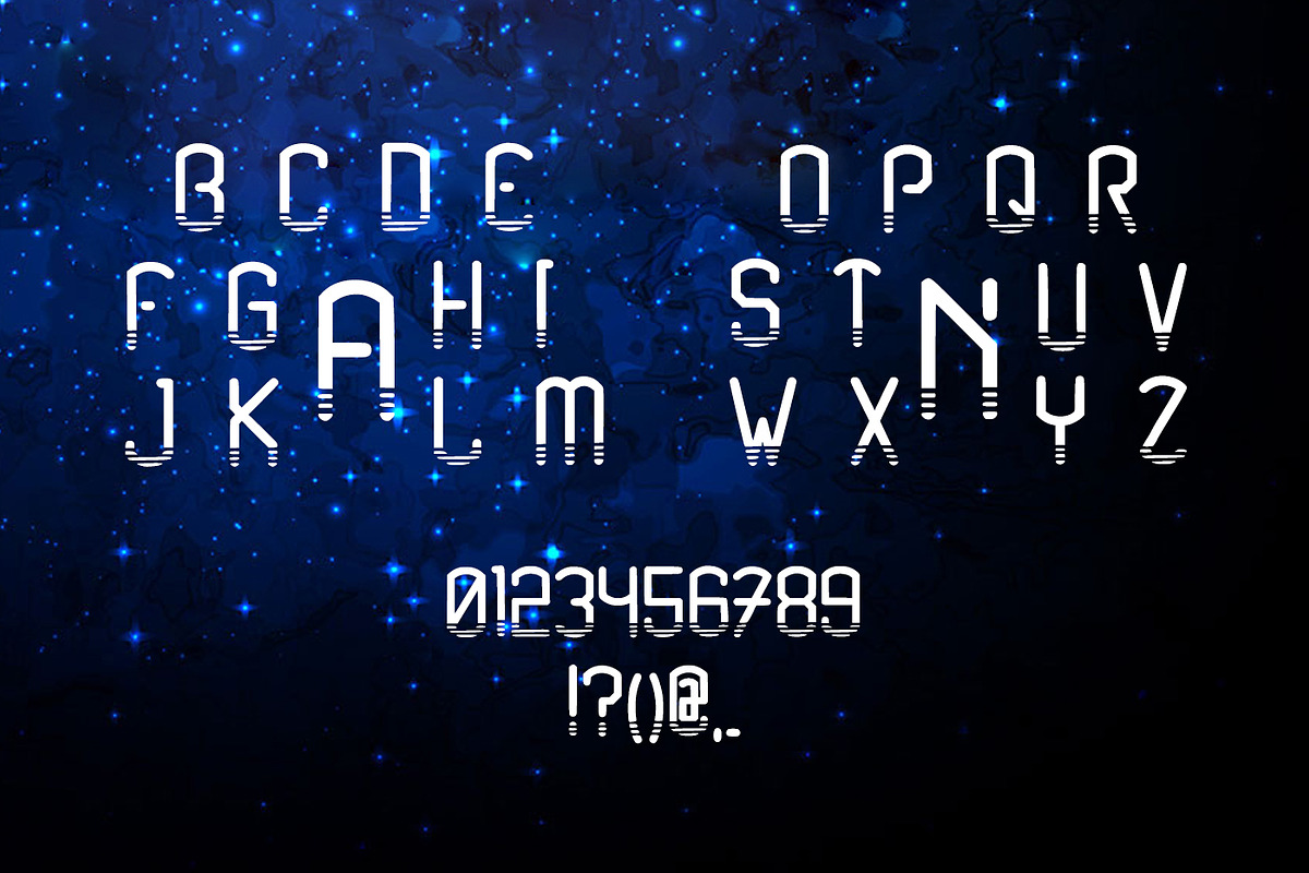 Gamelan Font preview 2