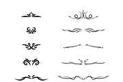 18 Small Ornate Decorative Elements, a Decorative Illustration by The Digital Download Shop (Thumbnail 2 of 2)