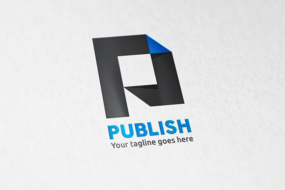 Publish Letter P Logo, a Branding & Logo Template by WheelieMonkey