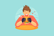 People eat., a Food Illustration by Podis (Thumbnail 9 of 9)