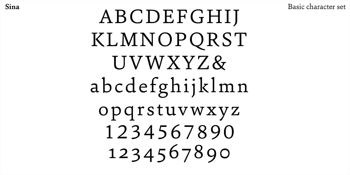 Sina, a Serif Font by Hoftype (Photo 14 of 15)