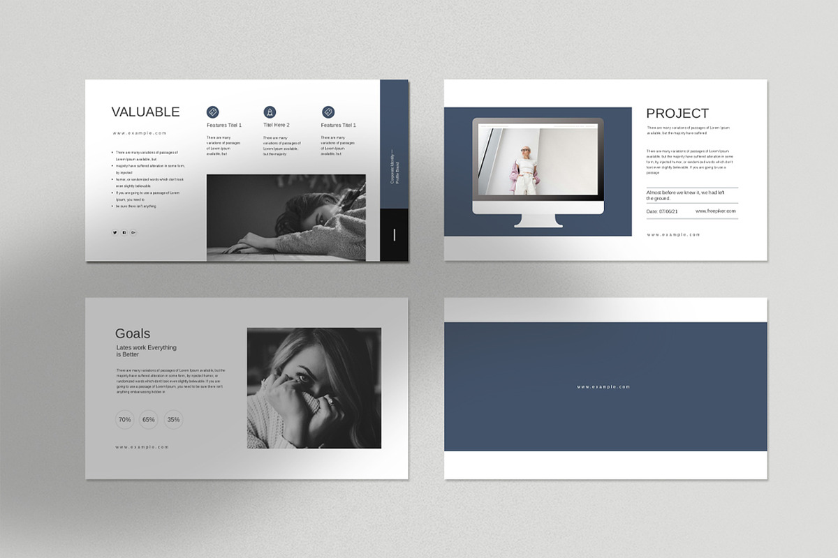 Minimal Creative Presentation, a Presentation Template by Dream-Lab (Photo 7 of 7)