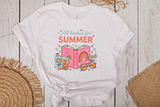 All Booked for Summer Png, a Work Illustration by CraftArtStudio (Thumbnail 3 of 4)