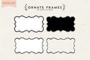 Vector - Ornate Decorative frames, an Object Graphic by Summit Avenue (Thumbnail 5 of 5)
