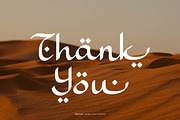 Kafillah | Arabic Style Typeface, a Script Font by Denustudios (Thumbnail 15 of 15)
